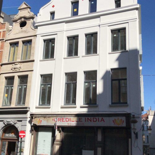 Renovation immeuble Boucher, Bruxelles