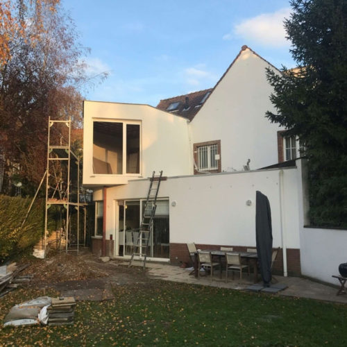 Extension maison Hellevelt, Uccle